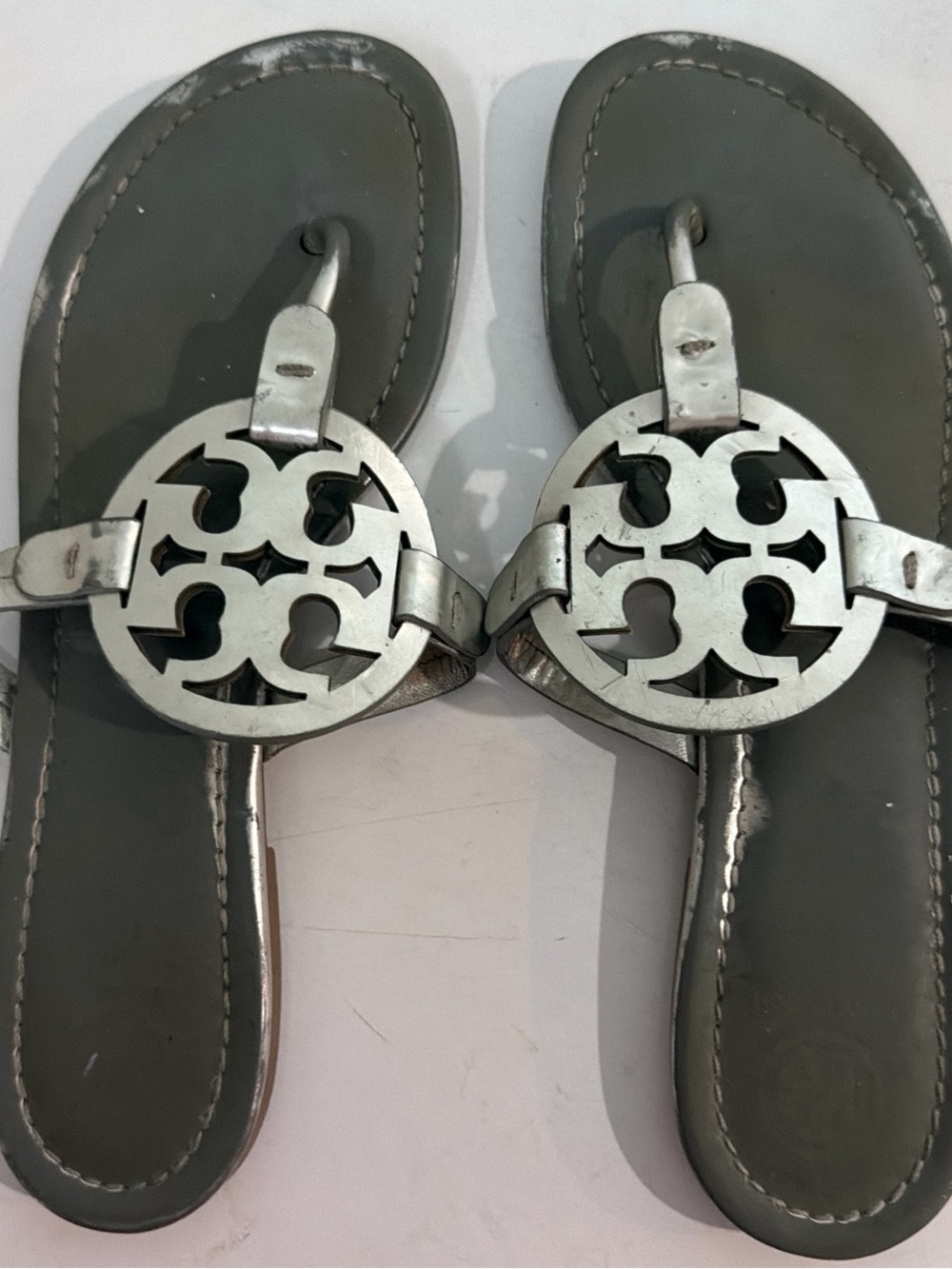 Tory Burch Sandals Women's 9,5 silver sandals